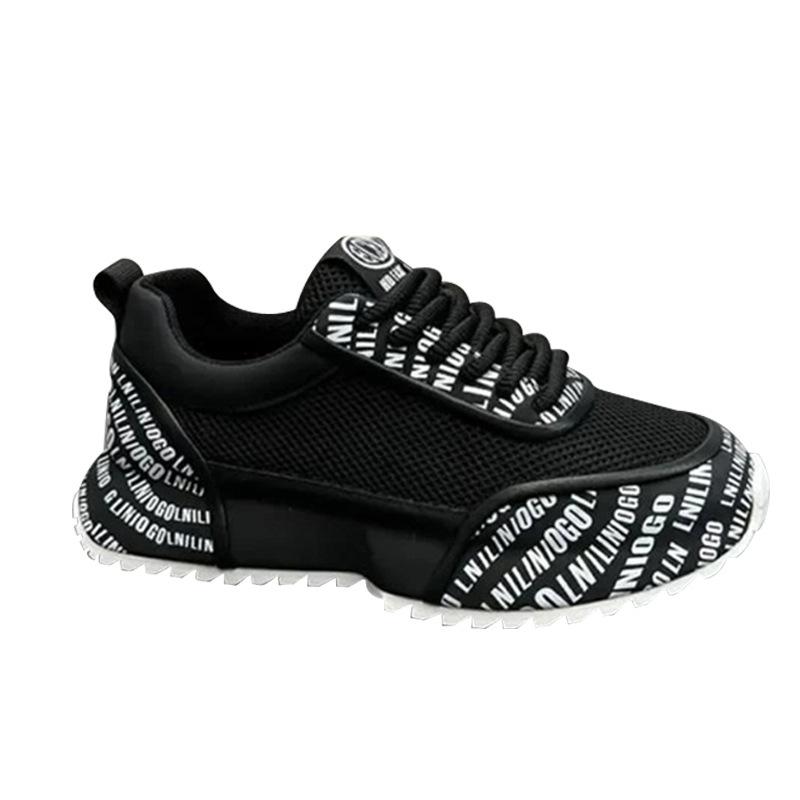 Men's Shoes 2025 Summer Popular Bag Bottom Fly-woven Mesh Shoes Non-slip Wear-resistant Sports Shoes Men's Fashion Casual Shoes