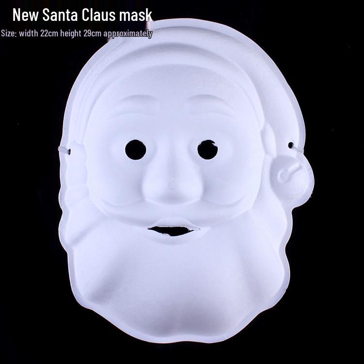 Hand-Painted Ball Face Mask: DIY Paper Pulp Animal Mask for Men & Women, Peking Opera Style