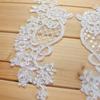 Luxury Elegant Sewing Garment Accessories Wedding Dress Lace Applique Patch Lace Fabric Embroidery