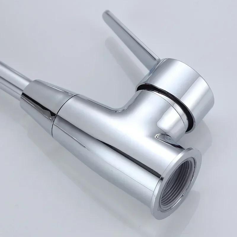 Hot and Cold Mixer Tap Sink Basin Water Faucet Kitchen Faucet Single Handle Single Hole WashBasin Tap Bathroom Faucets