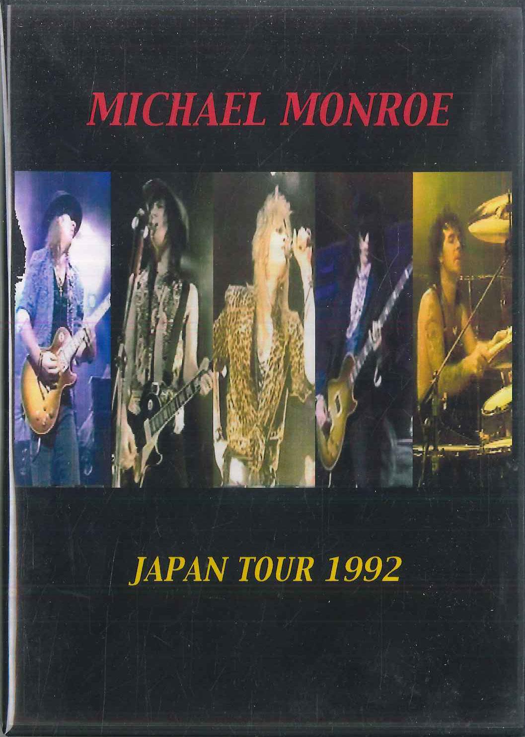 

DVD MICHAEL MONROE - Japan Tour 1992 (DVD-R) NONE NOT ON LABEL Non Japan Music Video Used