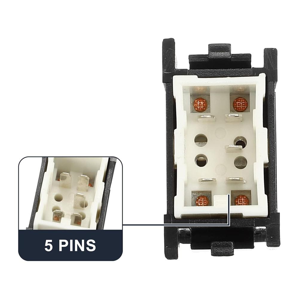 1× 5 Pins Front Car Window Switch 84810-30130 For Toyota 4Runner Camry 1985-1989