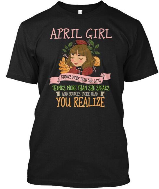 April Girl S Birthday Gifts T-Shirt S