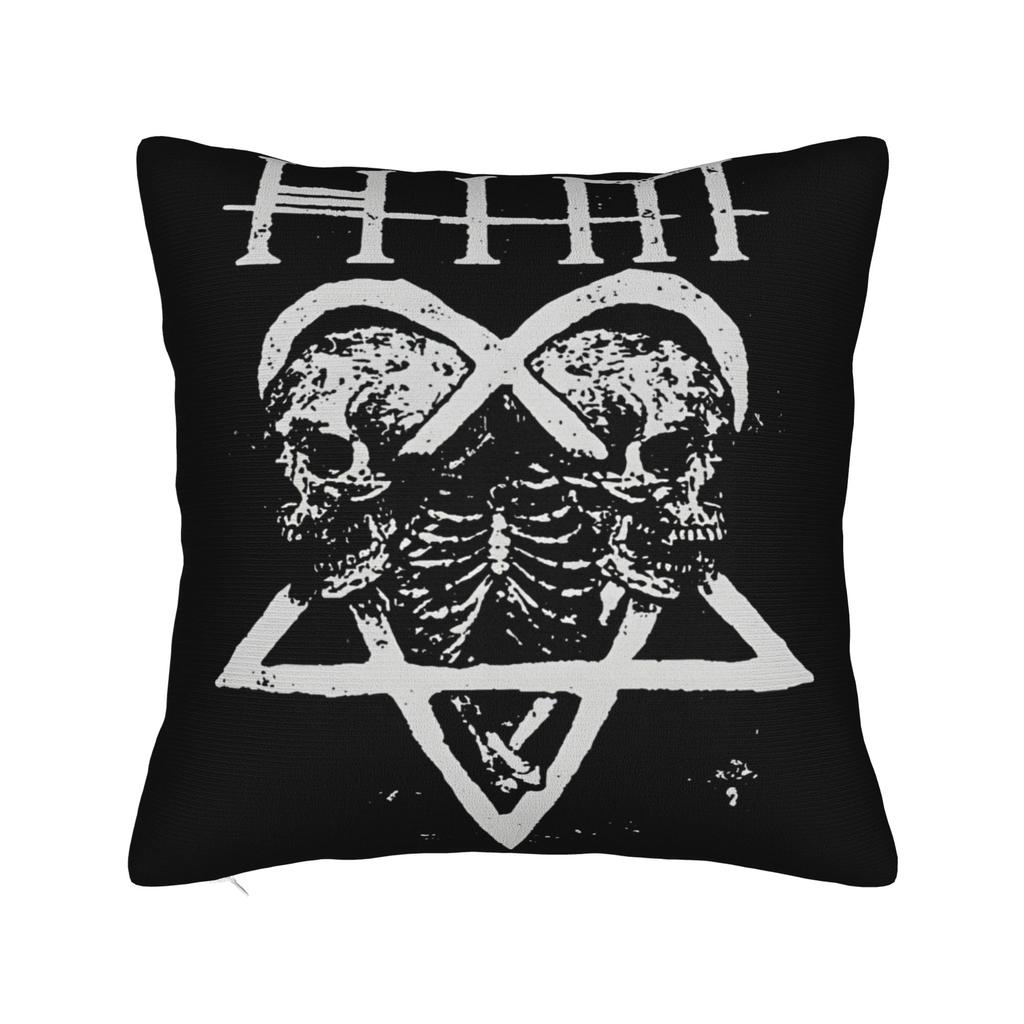 Him Heartagram Gold Pillow Cover Soft Cushion Cover Novelty Pillow Case For Couch Sofa Bedroom