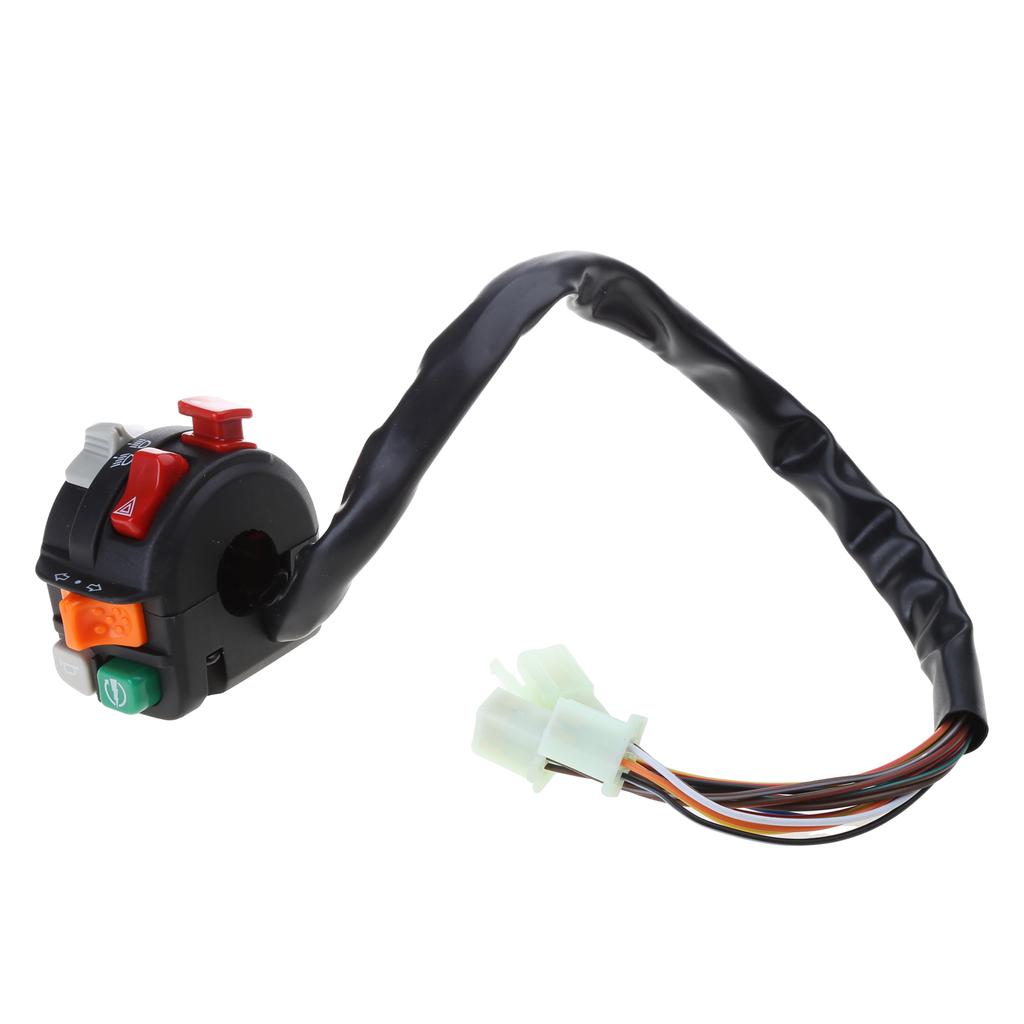 Vielseitige Motorrad-Lenkerschalter Start Blinker Hupenschalter Multifunktionale Kombinationsschalter für NMAX
