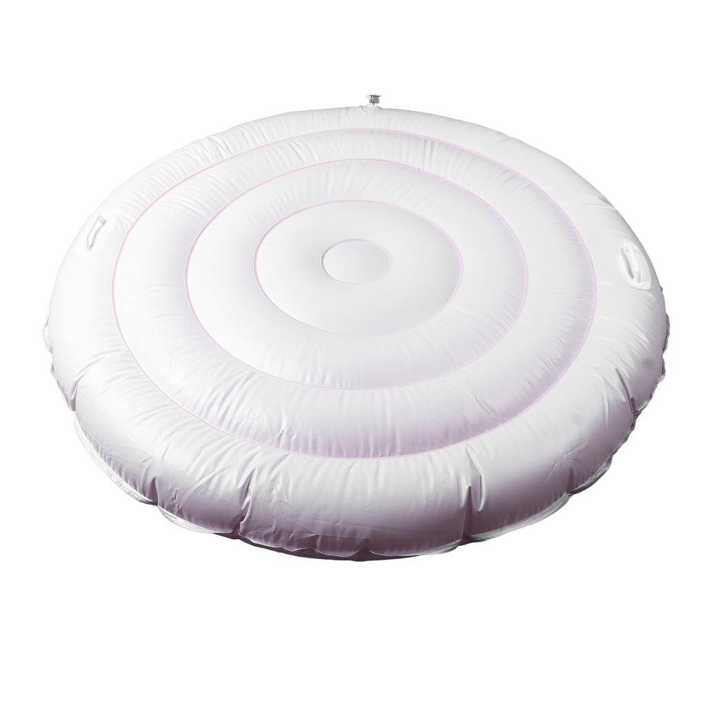 Inflatable Hot Tub Cover Energy Saving Foldable Round Protective Rain Overflow Cover for Spa Hot