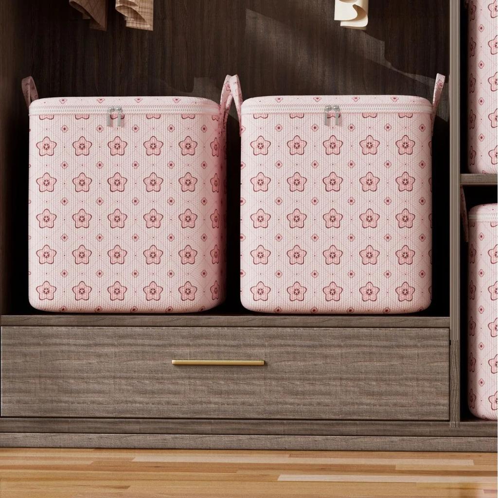 Large Capacity Waterproof Household Moving Bag Home Storage Clothes Cotton Quilt Bag Storage Box Multifunctional Storage Bag