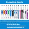 For Oral B Electric Toothbrushes Head UV Sterilization High Density Hair Planting Dupont Soft Bristle Brush