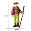 Model Doll Professional Toys Simulate Farm Pasture Decoration Plastic Material
