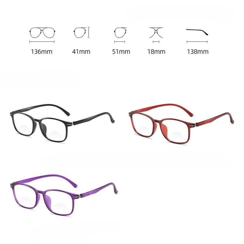 Unisex Photochromic Bifocal Reading Glasses Ultra-Lightweight Blue Light-Blocking Presbyopia Glasses Outdoor Sports Goggles