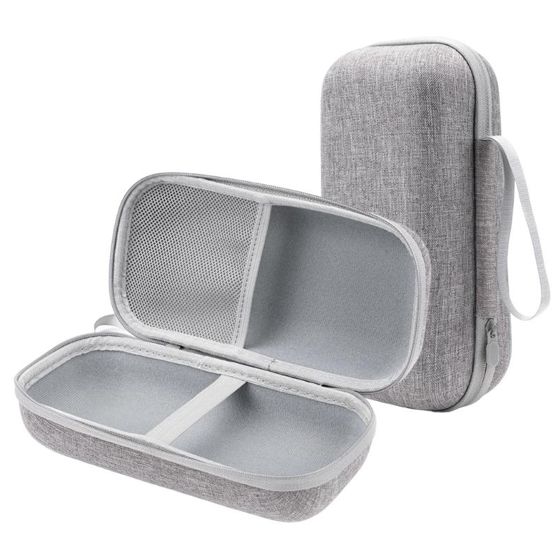 Bolsa Estojo Rígido de Viagem para Mouse Sem Fio MX 3S Estojo EVA à Prova de Choque com Alças de Mão para Mouse de Viagem Leve