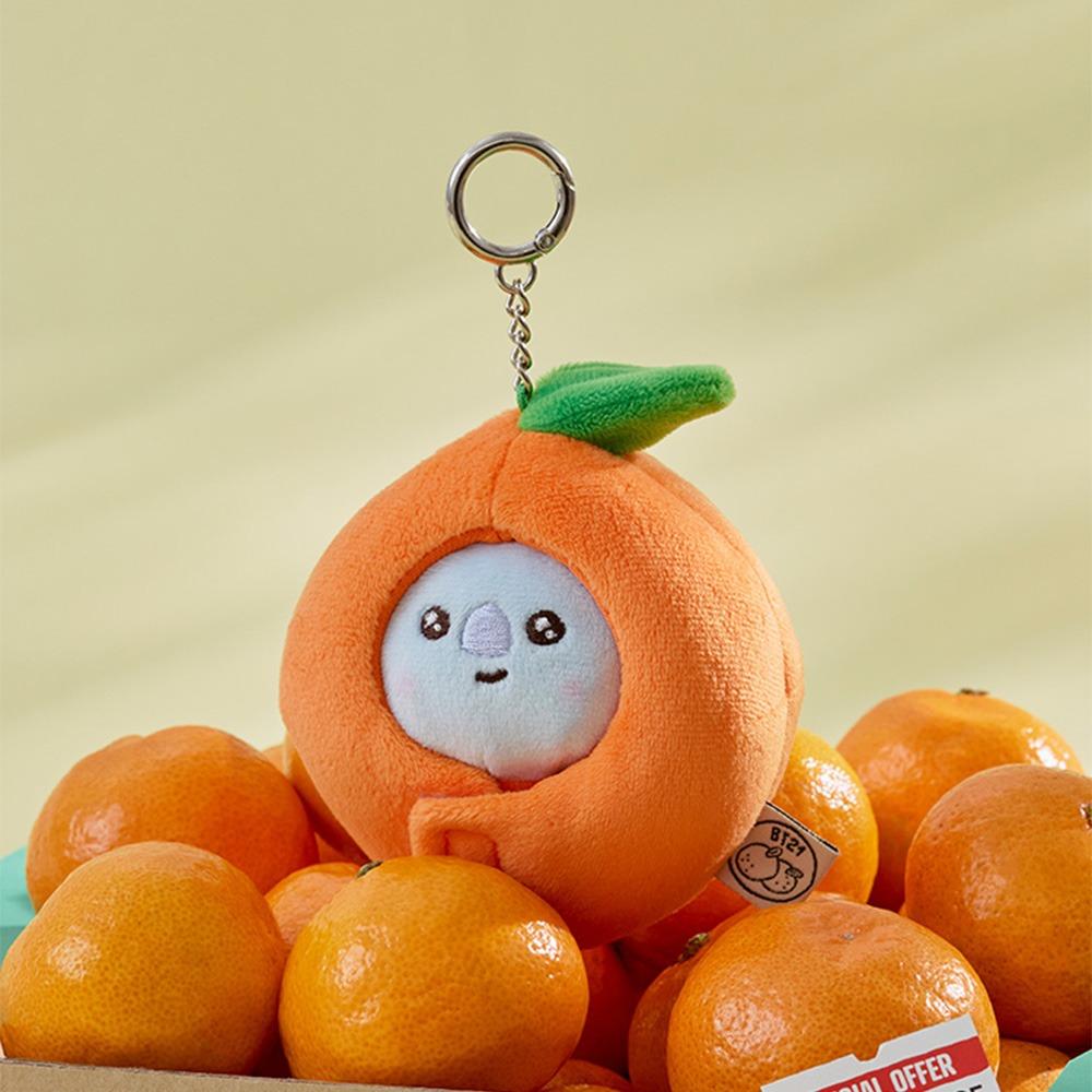 BT21 KOYA Baby Orange Party Plush Doll Keychain