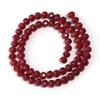 3/4/6/8/10mm Faceted Crystal Beads Deep Red Abacus Glass Loose Spacer Beads For Jewelry Making DIY Bracelet Necklace Accessories
