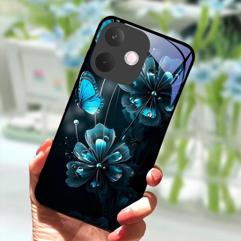 Husă Telefon Pentru OPPO A5 Pro 5G A5Pro Anti-cădere Protecție Cameră Spate Sticlă Călită Pentru OPPO A 5 Pro CPH2695 Fundas
