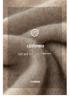 Lekasha 100% Pure Cashmere Loose Round Neck Cardigan Sweater Coat