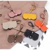 Women's Genuine Leather Sunglasses Case - Cute, Portable, New Ins Style Storage Bag