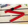 Iron-Free Nylon Canvas Women'S Belt, Plastic Buckle Simple Belt