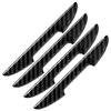 Carbon Fiber Look Car Door Protective Sticker Stripcar Body Rearview Mirror  Edge Anti-Collision Protector Anti-Scratch Stickers