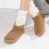 Qirui shoes Snow boots fashionable and versatile pure wool warm