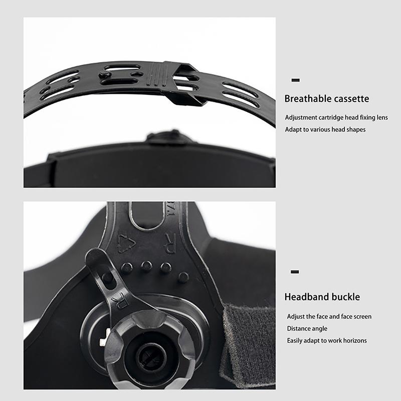 Máscara de Soldadura Eléctrica de Visión Amplia Casco de Soldadura Ángulo Grande Clásico Soldadura Casco Seguro Para Soldadura por Arco Amolado Corte Máscara de Soldador