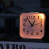ORIA Analog Alarm Clock Bedside Alarm Clock Classic Small Clock Portable Children Desk Despertador 4 Colors for Home Travel