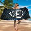 Boca Football Club Bedrucktes Mikrofaser-Strandtuch, Weich und Saugfähig, Schnelltrocknend, Ideal für Sommerreisen, Strand-Essential, Schwimmbad