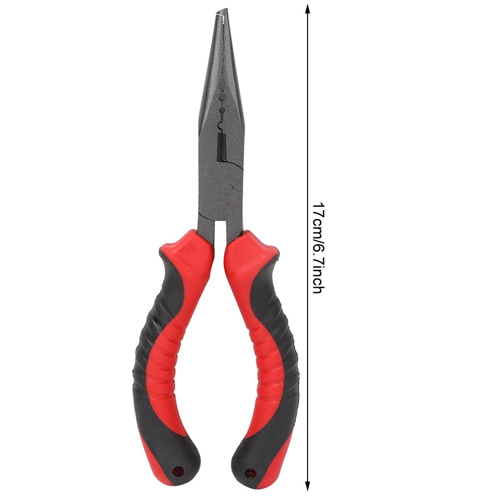 Outdoor Portable High Quality MultiFunctional Fishing Tool Aluminium Alloy Pliers (6 inch)