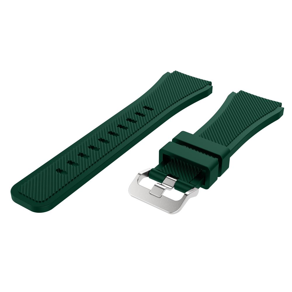 22mm Soft Silicone Sports Watch Strap Wrist Band Replacment for Samsung Gear S3 Frontier/S3 Classic