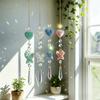 Heart-Shaped Rainbow Maker Pendant Hanging Ornaments Lighting Crystal Pendant  Window Hanging