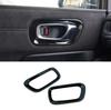 Honda Stepwgn 22-23 Interior Door Handle Frame, Bright Black Door Bowl Ring Decoration.