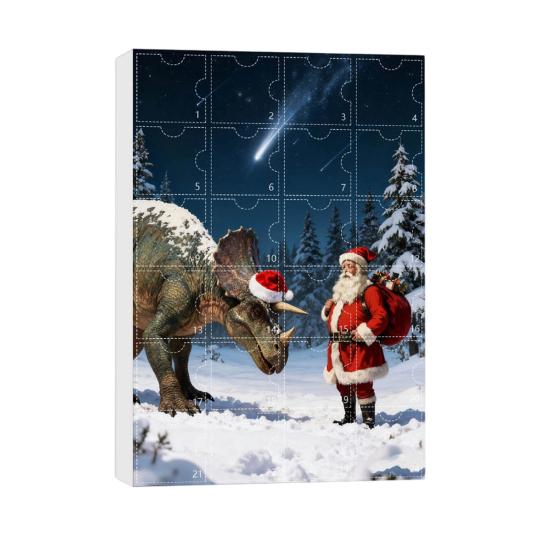 

Рождественский календарь обратного отсчета Адвент-бокс 24 дня Мини милое украшение летающий дракон Многофункциональное праздничное украшение для детей семьи дома машины D