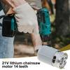 Small DC Motor 550W Hobby Motor DC Gear Motor 14 Teeth Low Noise High Power Saw Accessories Electric Saw Motor for Electric