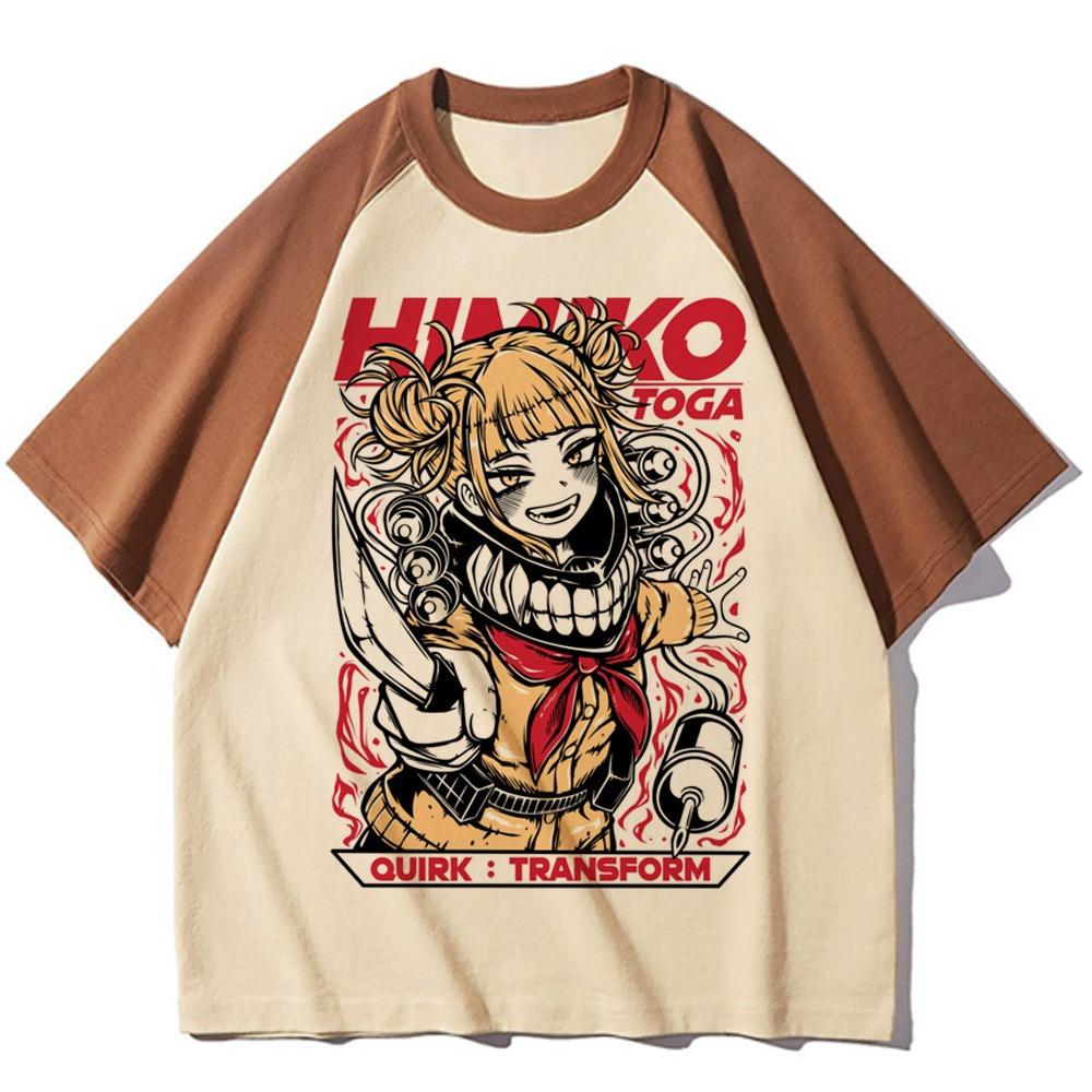 Shoto Todoroki Tee women Y2K funny patterned t shirt female streetwear y2k harajuku clothing