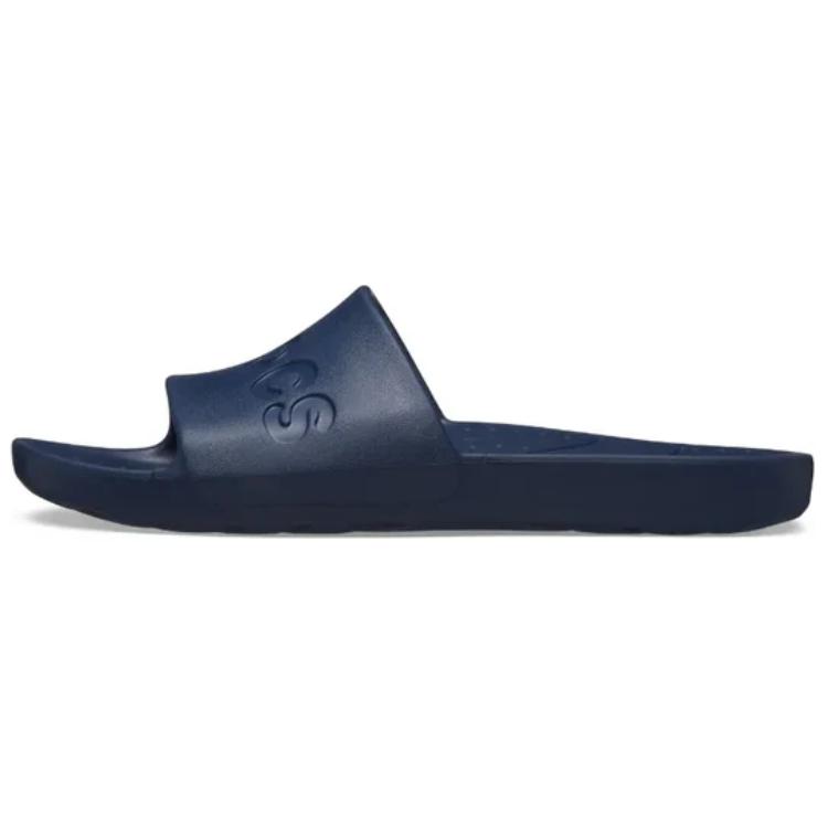 Crocs Fashionable Open-Toe Slide Sandals Unisex Footwear Blue 210088-410 45-46