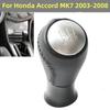 Pentru Honda Accord VII 7 MK7 2003 2004 2005 2006 2007 2008 Car Styling 5 viteze din piele Buton schimbător de viteze Stick Lever Schifter Pen