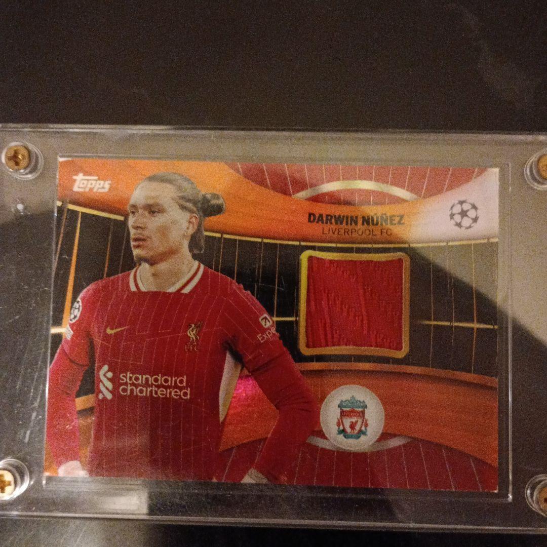 Used Nunez/25 Memorabilia Jersey Topps Soccer Card Relic