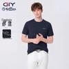 Jinlilai GY Men's High-End Short Sleeve Round Neck T-Shirt