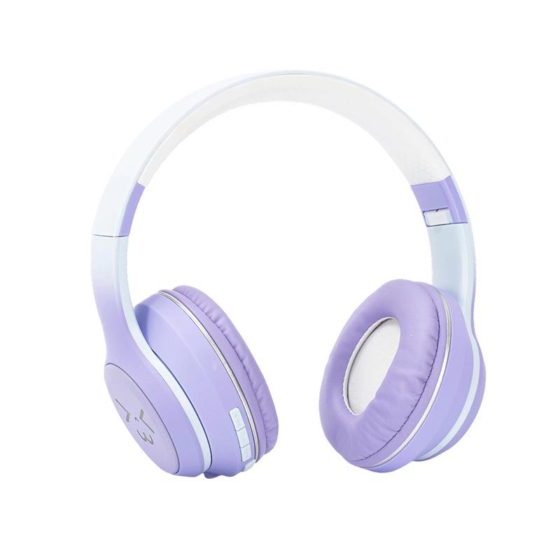 GT630 Cartoon Foldable Over-Ear Bluetooth Headphones - Heavy Bass Gaming