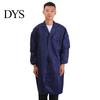 Mid-length Outwear Women Men Work Coat Lapel Long Sleeve Elastic Cuffs Solid Buttoned Jacket Washable with Pocket Single Breasted Three-dimensional
