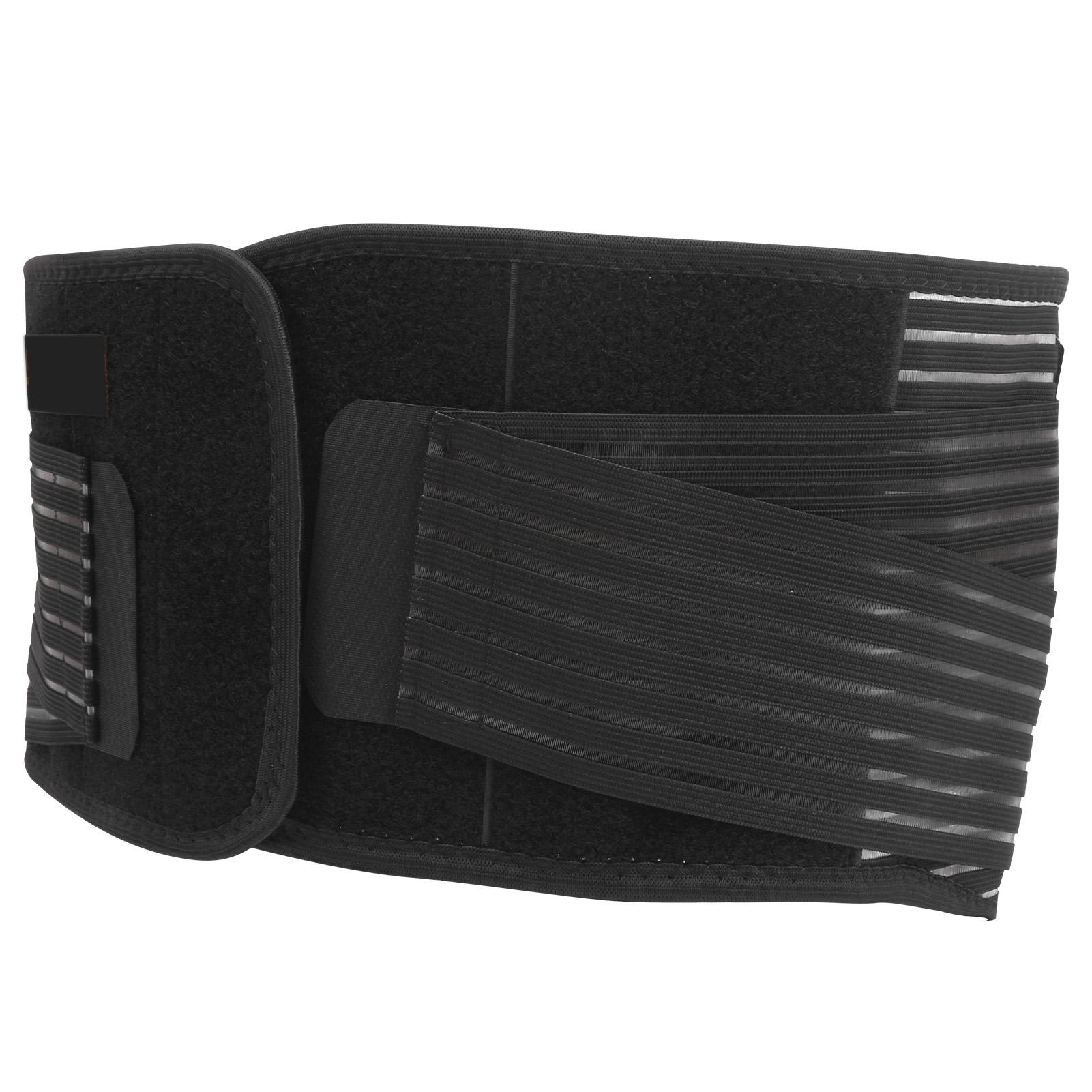 

Breathable Waist Protection Compression Steel Plate Back Support Belt Lumbar Fixed BeltL Black чёрный