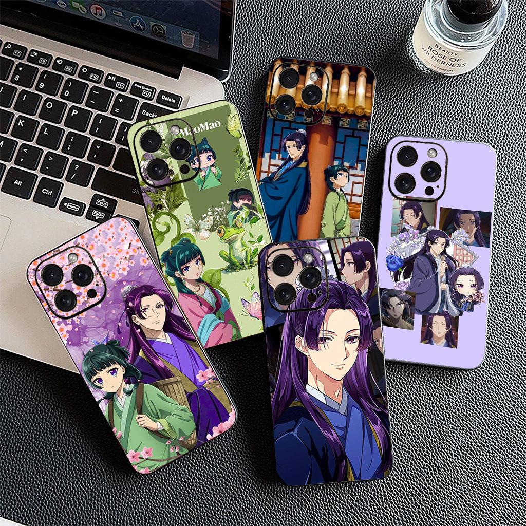 Maomao The Apothecary Diaries Jinshi Phone Cover for Xiaomi Redmi Note 12 10 11 9 8 Pro 10C 12C 9T 9A Note11 Note12 5G 4G Case