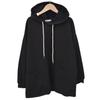 Dongdaemun Stylish Terry Hooded Sweatshirt with Double Pockets - Loose-Fit Casual for Plus Sizes Women.