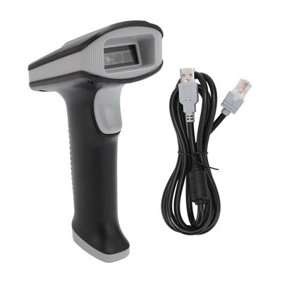 Φορητός σαρωτής barcode Διεπαφή USB 120 καρέ/δευτ Κουμπί Αυτόματη ανίχνευση Συνεχής Λειτουργία Ενσύρματο Barcode