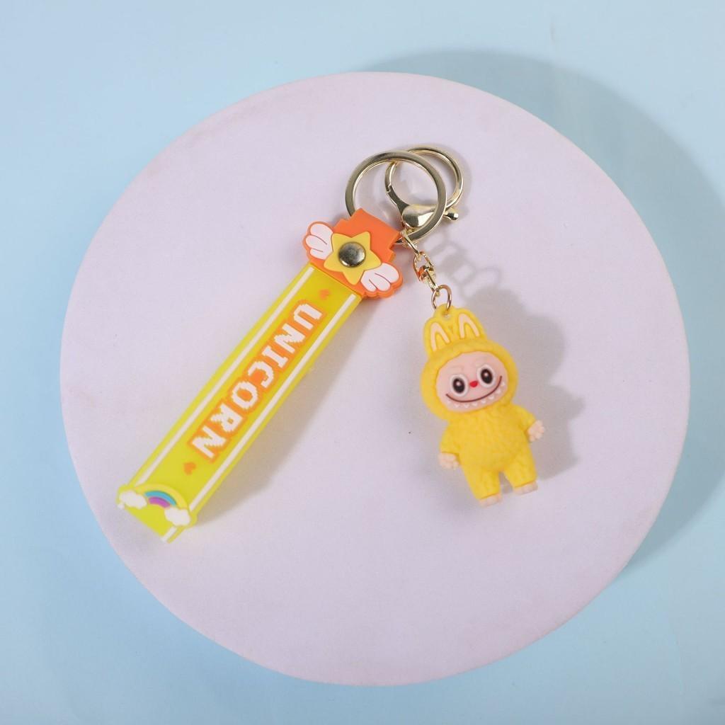 Toy Pvc Keychain Bag Decorative Pendant Multiple Colors Children Gift
