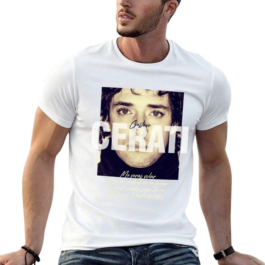 Gustavo Cerati Me veras Caer TShirt t shirts for Unisex graphic funny funny t shirts cotton TShirt