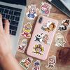 50Pcs Cute Cartoon Labubu Stickers Kawaii Water Bottle Stickers for Kids Teens, Waterproof Vinyl Stickers, Aesthetic Laptop