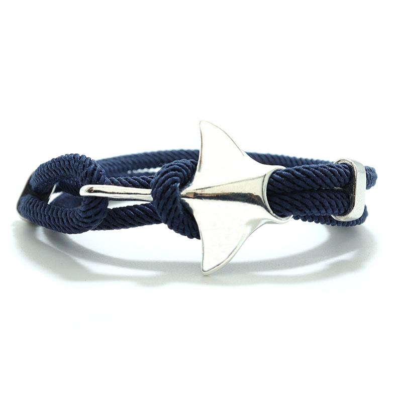 Bracciale Manta alla Moda Uomo Donna 3 Strati Regolabile Corda Animale Marino Braccialetto Accessori Protezione Ambientale Pulseras