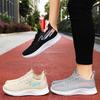 Sneakers women's autumn mesh breathable single shoes Korean version lace-up soft-soled running mother women's shoes
