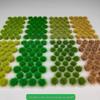 8mm 32 Tufts Grass for Train, Architectural Models, Military Dioramas & DIY Miniatures
