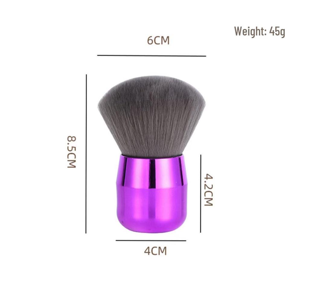 Portable Soft Bristle Makeup Brush for Blush & Loose Powder